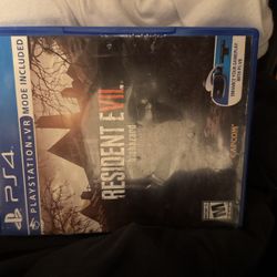 PS4 Resident Evil Biohazard 