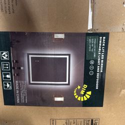 Back Lit Mirror Dimmable Light And Defogger 