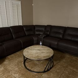  Xl Sectional Couch Theater Style