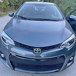 2016 Toyota Corolla S Plus GRAY SEDAN (rebuilt Title)