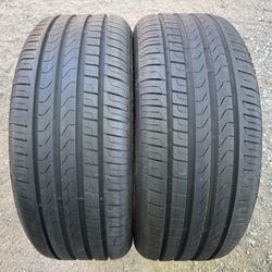Pirelli Runflat 255/45/20  (2) Tires