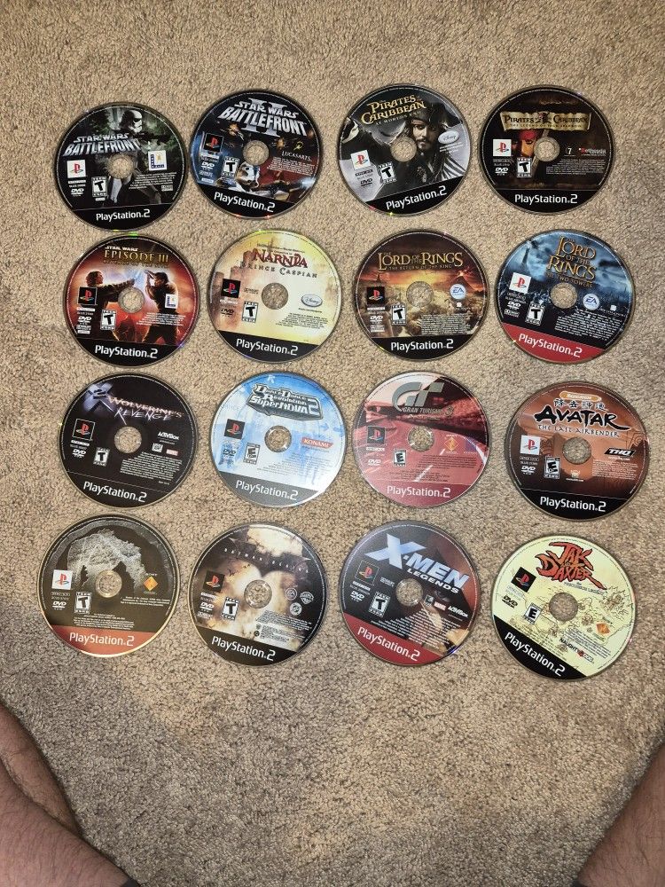 Vintage Playstation Video Games