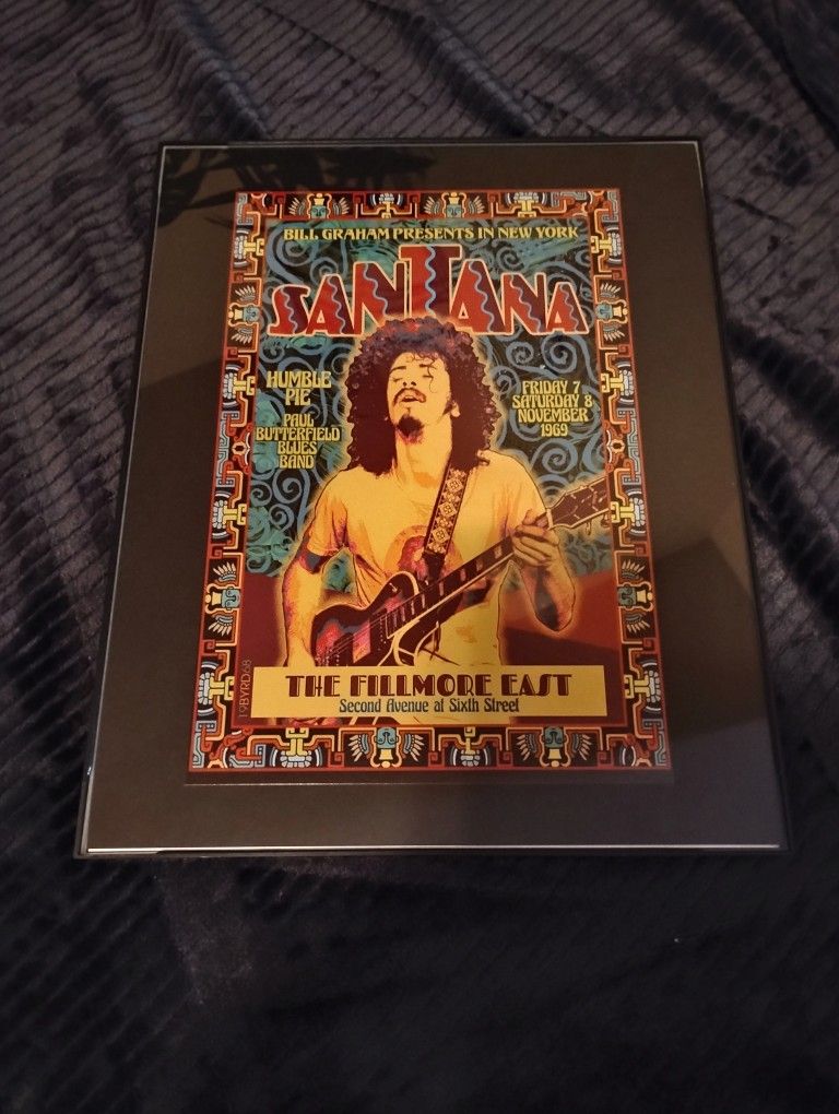 Santana Frame 11 in x 14 inch GLASS NEW