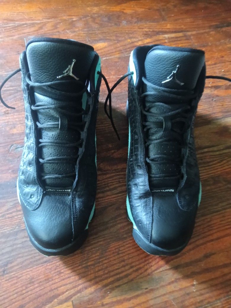 Men's Size 13 Jordan 13 Retro 'Island Green'