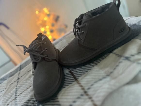 UGG Grey Suede Boots