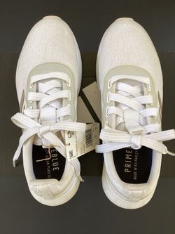 Adidas QT Racer Sport White Grey, Women Sz 7.5