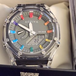 Activa Kaleido by Invicta 44.2mm Digital Analog Watch