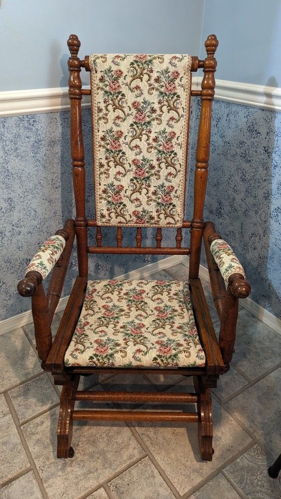 Antique Glider Rocking Chair 