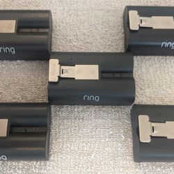 5 Ring Doorbell Camera Rechargeable Lithium Batteries 