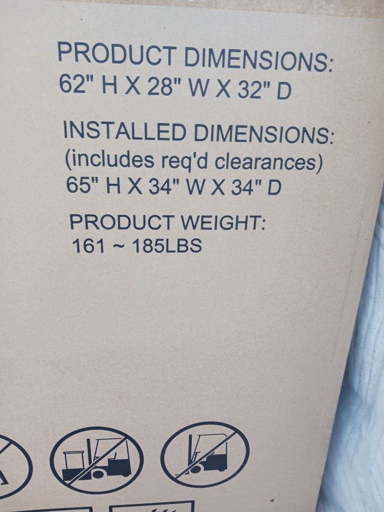 New 14.1 Cubic Ft Upright