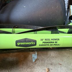 Greenworks Reel Mower