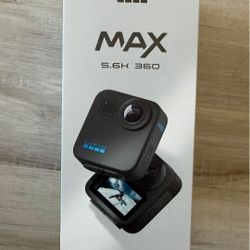 Go Pro Max 360 Camera With Stick Used.