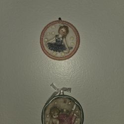 Resin Small Wall Plaques Girls Room
