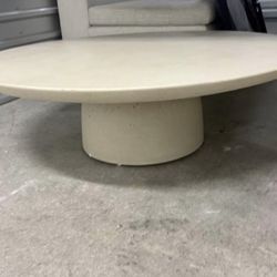 RH Concrete Coffee Table 