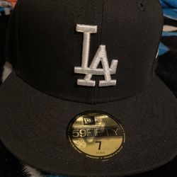 Black LA Hat New