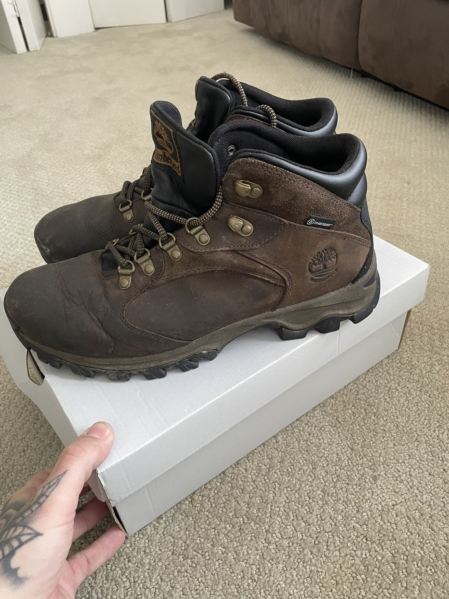 Men’s 10 Timberland Hiking Boots
