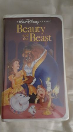 Beauty and The Beast VHS Tape 