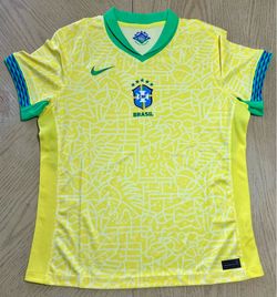 Nike Brazil Soccer 2024 Home Stadium Jersey (FJ4334-706) Women's Size-Large NWT
