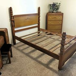 Mid Century Full size Bedroom Set 