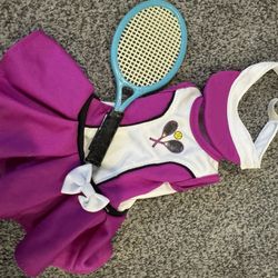 Tennis And Soccer Outfit For 18 Inch Doll 