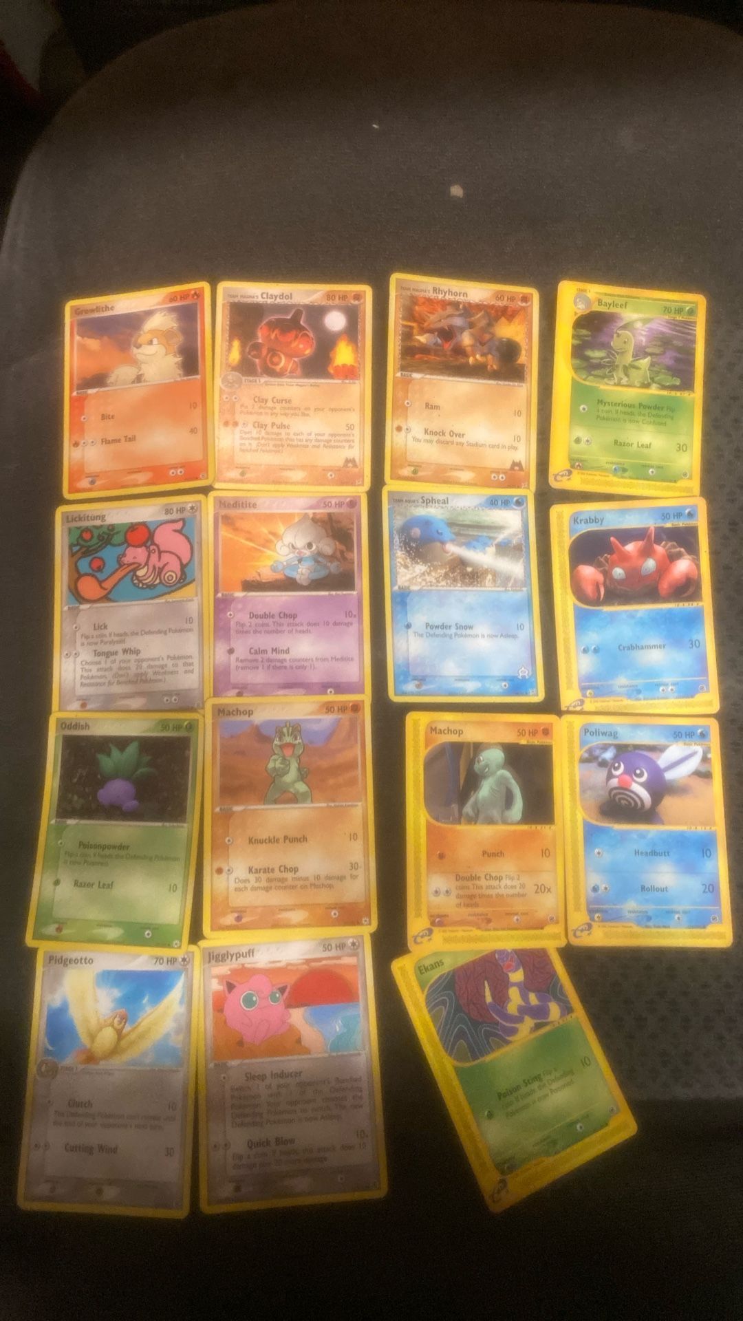 2004 Pokemon Csrds