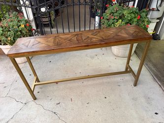 Console table