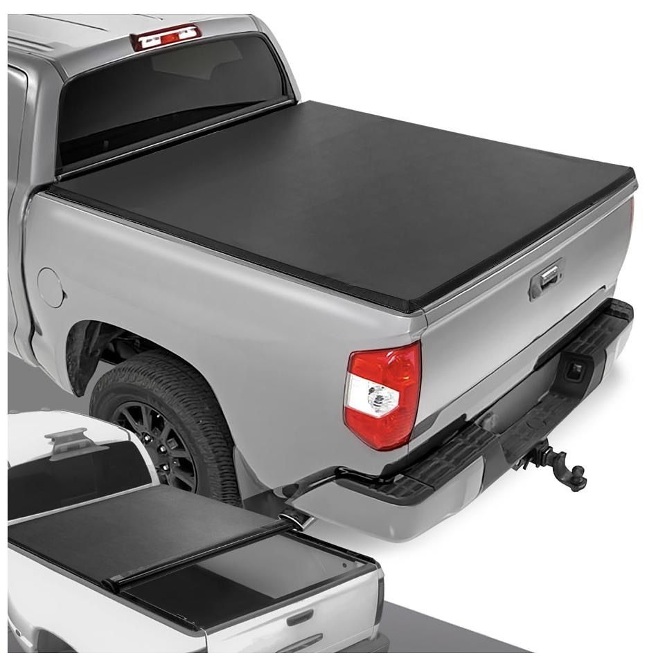 LA Zona Auto Parts 2022 to 2025 Toyota Tundra 5.5 short Roll up tonneau cover tapa cubierto para caja enrrolla