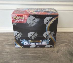 Brand new sealed Chaos Rising Booster Box