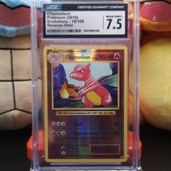 Chameleon Evolutions (2016) Reverse Holo CGC 7.5