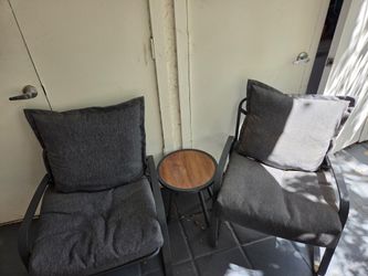 Patio Chairs with table