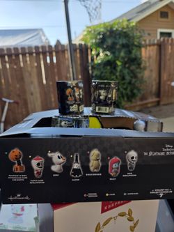 New Hallmark Tim Burton's Yhe Nightmare Before Christmas Mystery Ornaments