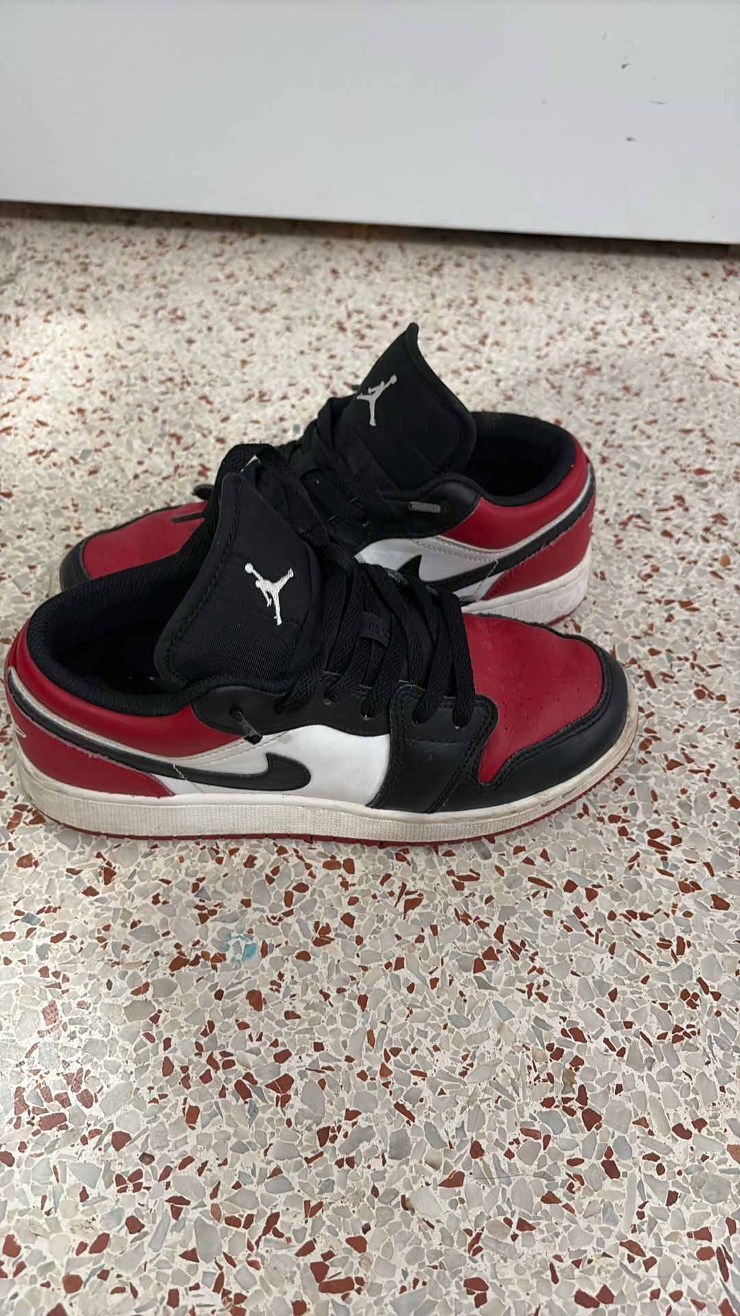 Three Pairs Of Nike Shoes And Jordan Shoes Size 5.5 All Three