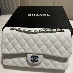 Chanel Classic Flap Medium White 