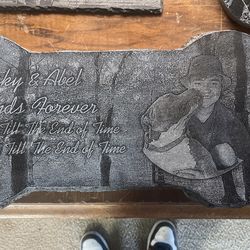 We Offer All Types Of Memorials. We Also Do Pet Memorials $400 Get You A Picture And Anything You Want On A Bone Tombstone.