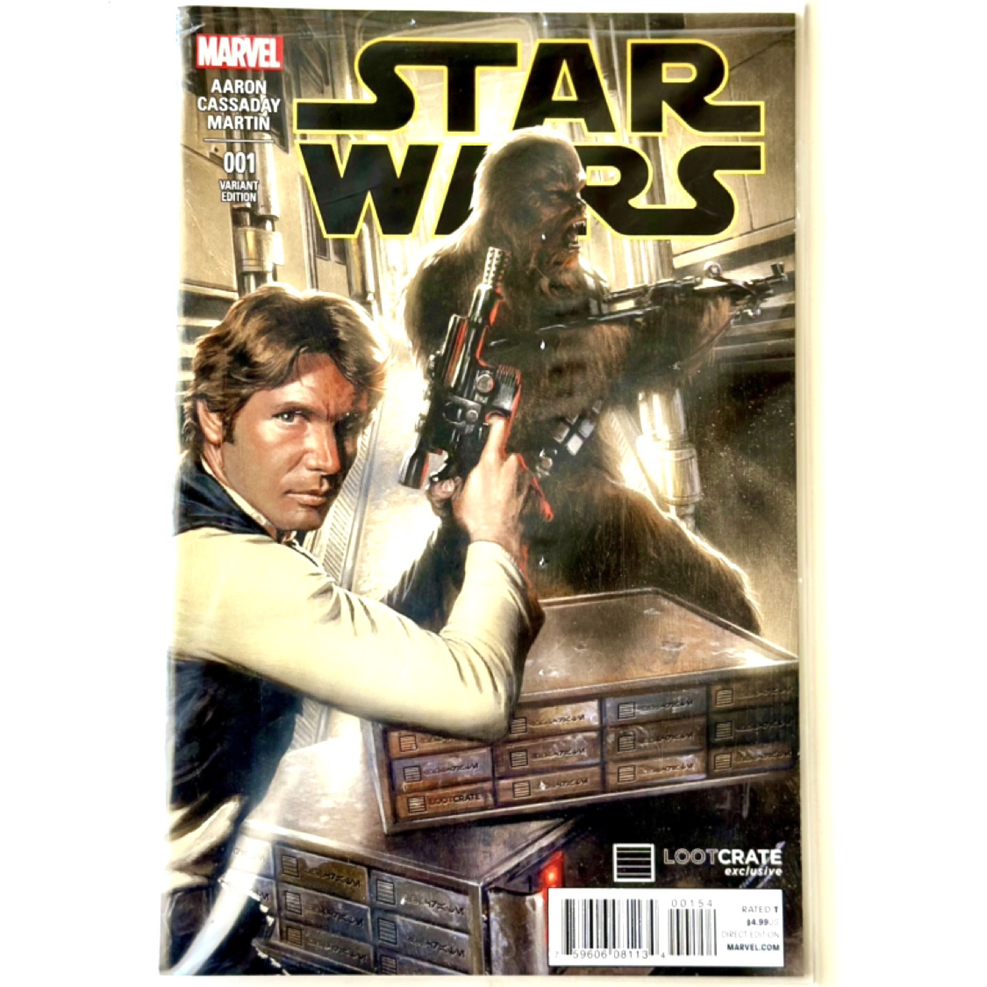 Marvel Comics Star Wars Issue #001 Variant Edition Lootcrate Exclusive Comic Book