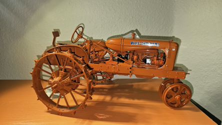 FRANKLIN MINT ALLIS CHALMERS STEEL WHEEL TRACTOR 