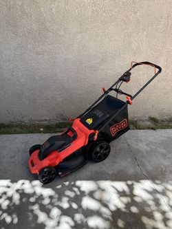 NEW Black+Decker 20 in. 13 AMP Corded Electric Walk Behind Push Lawn Mower