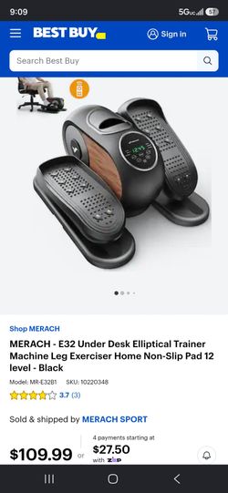 Under the desk trainer new