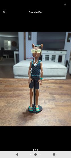 Monster High Clawd Wolf Doll Music Festival