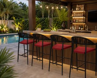 Bar chair. Set of 4
