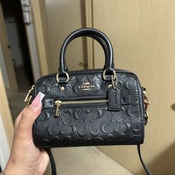Small Black Coach Bag 