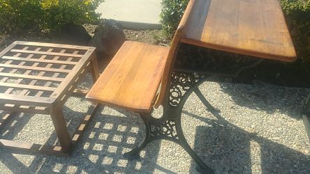 Vintage children's desk