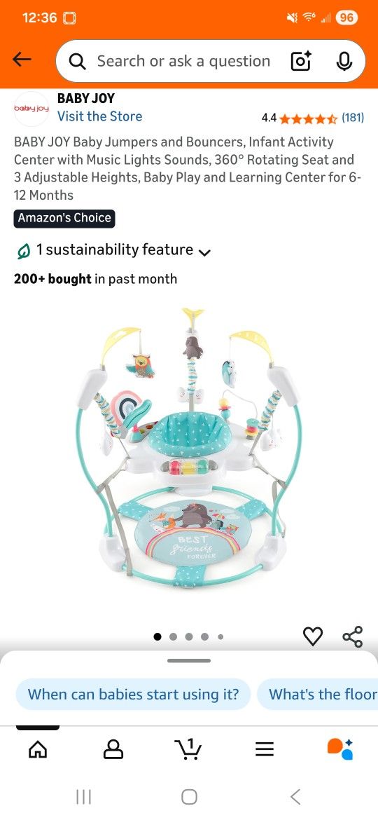 Baby Jumper Bouncer