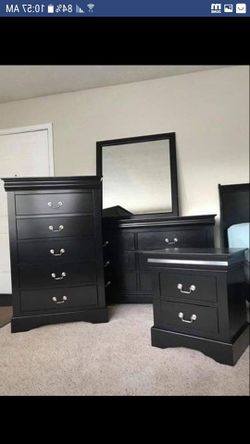 New 5pc. Queen Bedroom set