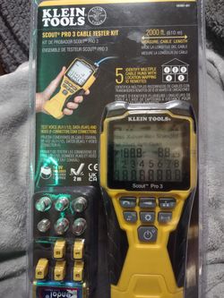 Klein Scout Pro 3 Cable Tester