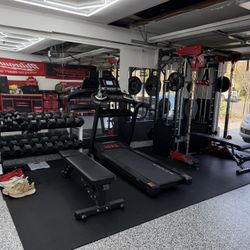 Garage Home Gym Bundle Set 