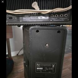 Speaker And Amp