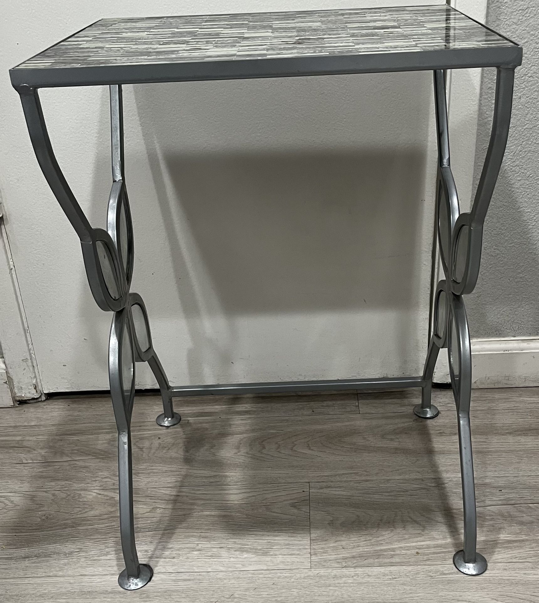 Small Multiple Colors Gray Table