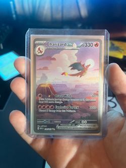 151 Charizard ex illustration Rare Pokemon card