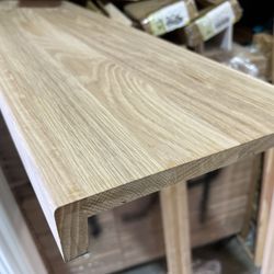White Oak Stair Treads Square Edge Non Bullnose SERIOUS INQUIRIES ONLY 